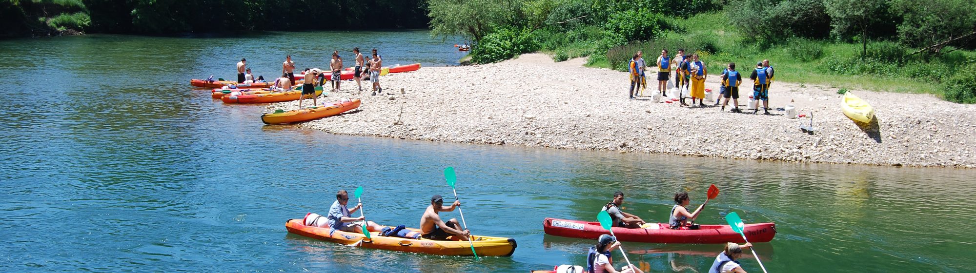 descenso del sella en canoa, asturias